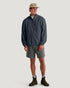 Free Fly M Ashridge Fleece Half Zip STORM CLOUD