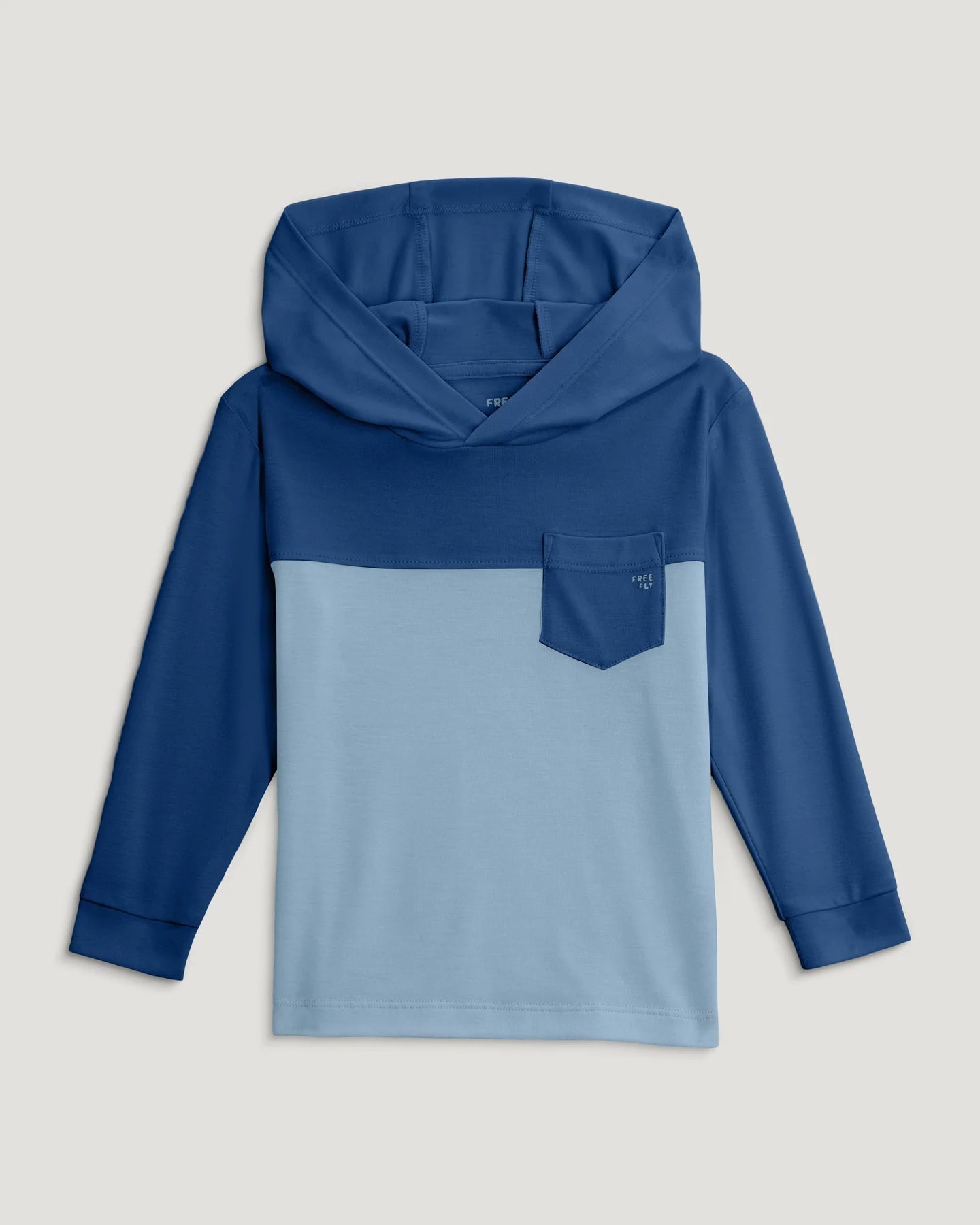 Free Fly Toddler Colorblock Shade Hoodie NAVY / FOG