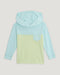 Free Fly Toddler Colorblock Shade Hoodie TROPIC SEA / LIME