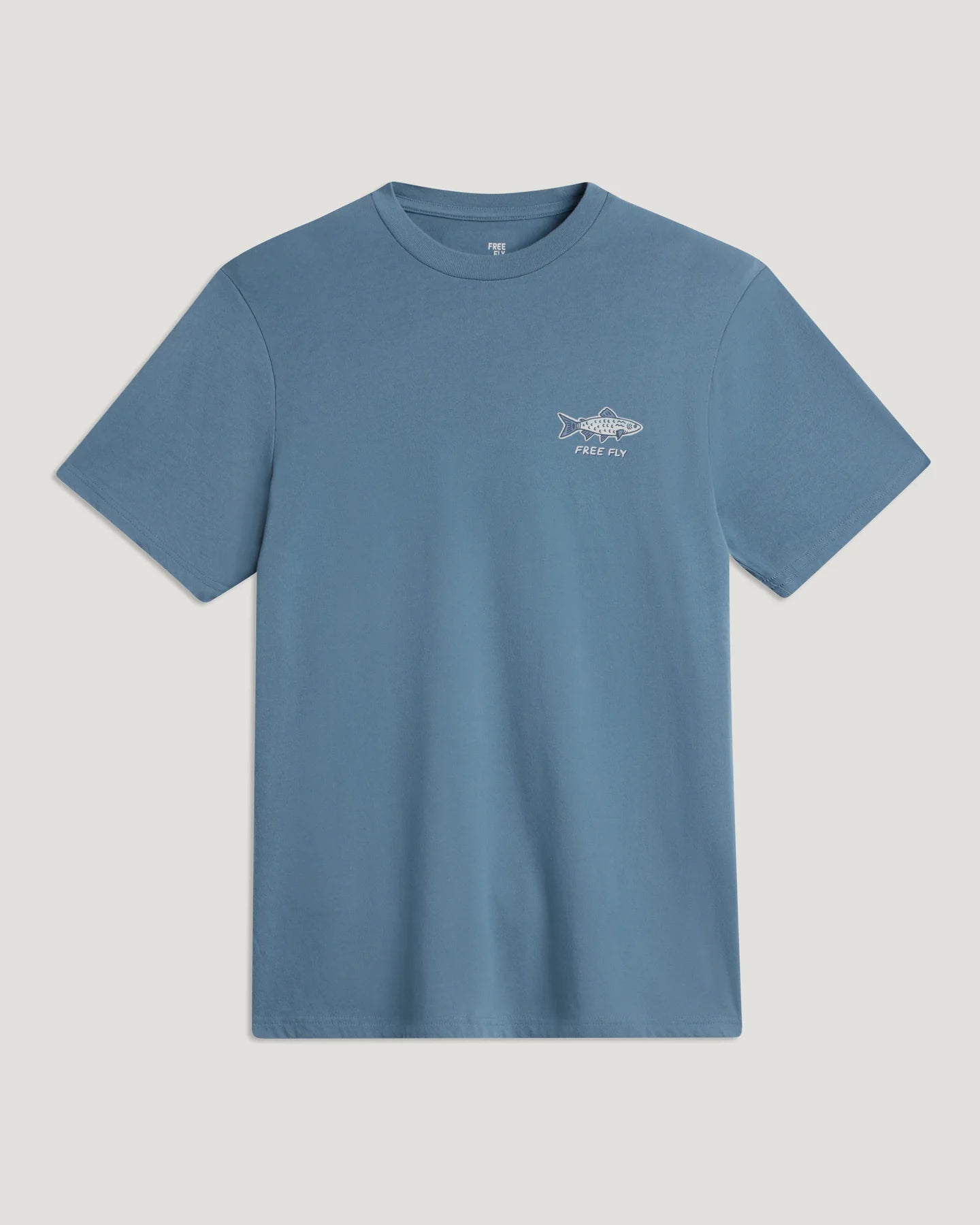 Free Fly M SS Osprey Catch Tee PACIFIC BLUE