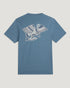 Free Fly M SS Osprey Catch Tee PACIFIC BLUE