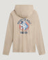 Free Fly M LW Graphic Hoodie-Ready To Roll TAN