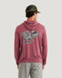 Free Fly M Bamboo LW Graphic Hoodie Osprey Catch PLUM