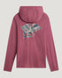 Free Fly M Bamboo LW Graphic Hoodie Osprey Catch PLUM