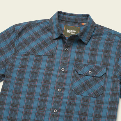 Howler Bros M LS Harker’s Flannel BARRETT PLAID BLUENOTE