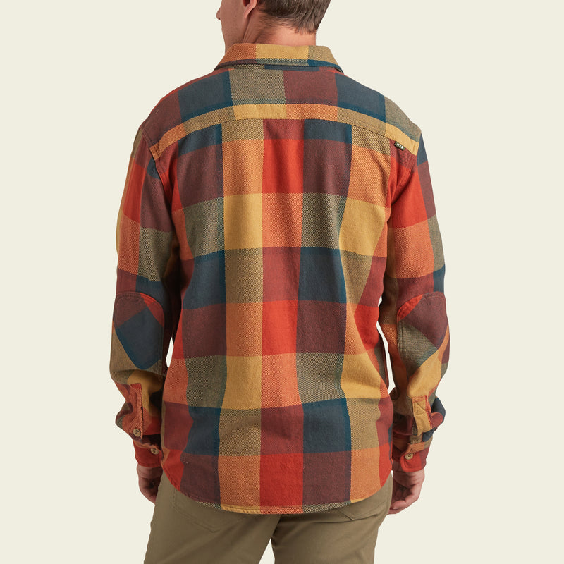 Howler Bros M Rodanthe Flannel RIDDELL PLAID NORTHWOODS