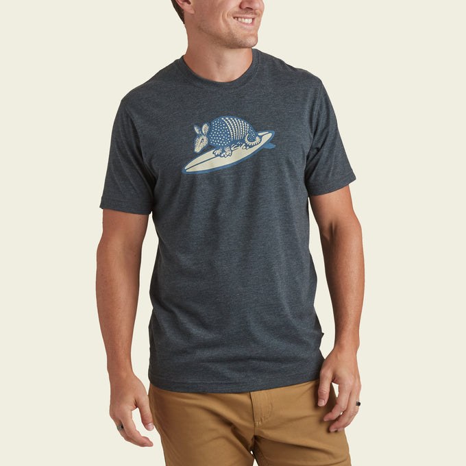 Howler Bros M SS Surfin Armadillo CHARCOAL HEATHER