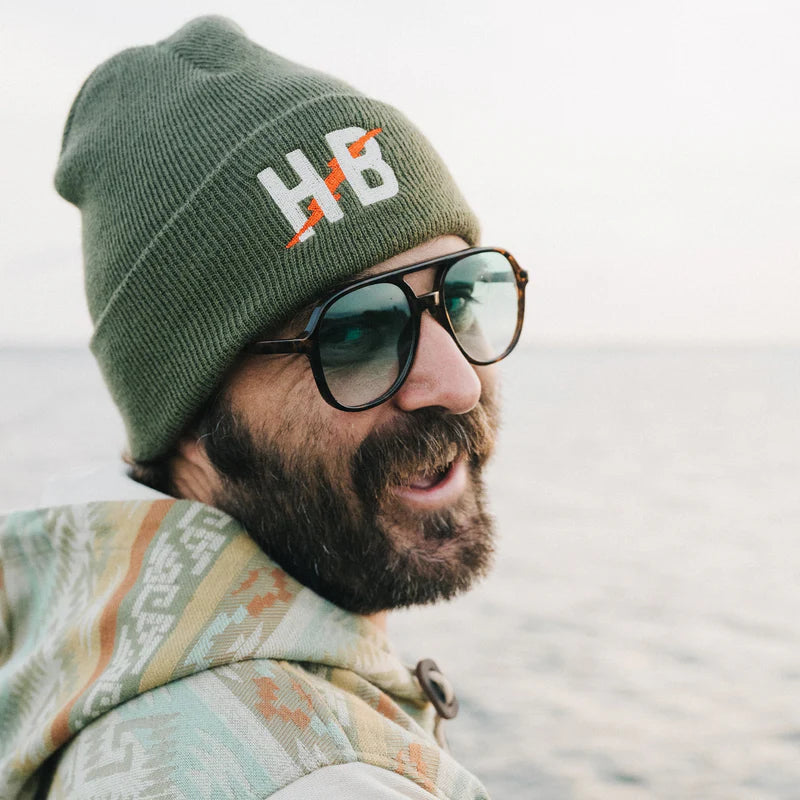 Howler Bros Command Beanie BIG HB: WINTER MOSS