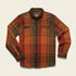 Howler Bros M Rodanthe Flannel KILLIAN PLAID: HOT HORIZON