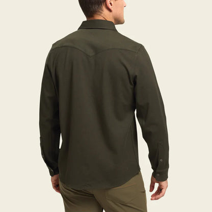 Howler Bros M Stockmans Stretch Snapshirt DEEP WOODS