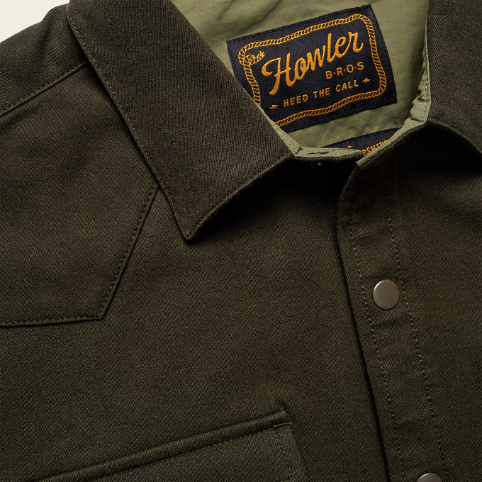 Howler Bros M Stockmans Stretch Snapshirt DEEP WOODS