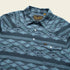 Howler Bros M Ranchero Jacquard Polo ZANGO BLUE SHIMMER