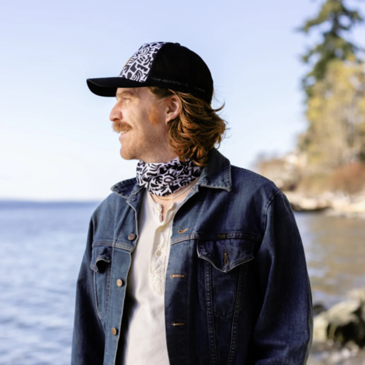 Turtle Fur Trail Blazer Trucker Hat BEACH DAY