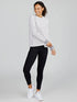 Tasc W Clubhouse Sweatshirt HEATHER GRAY