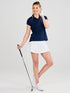 Tasc W On The Court Skort 13" WHITE
