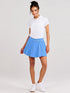 Tasc W Play On 15th Skirt BLUE TOPAZ
