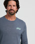 Free Fly M LS First and Last Tee HEATHER STORM CLOUD