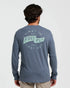Free Fly M LS First and Last Tee HEATHER STORM CLOUD