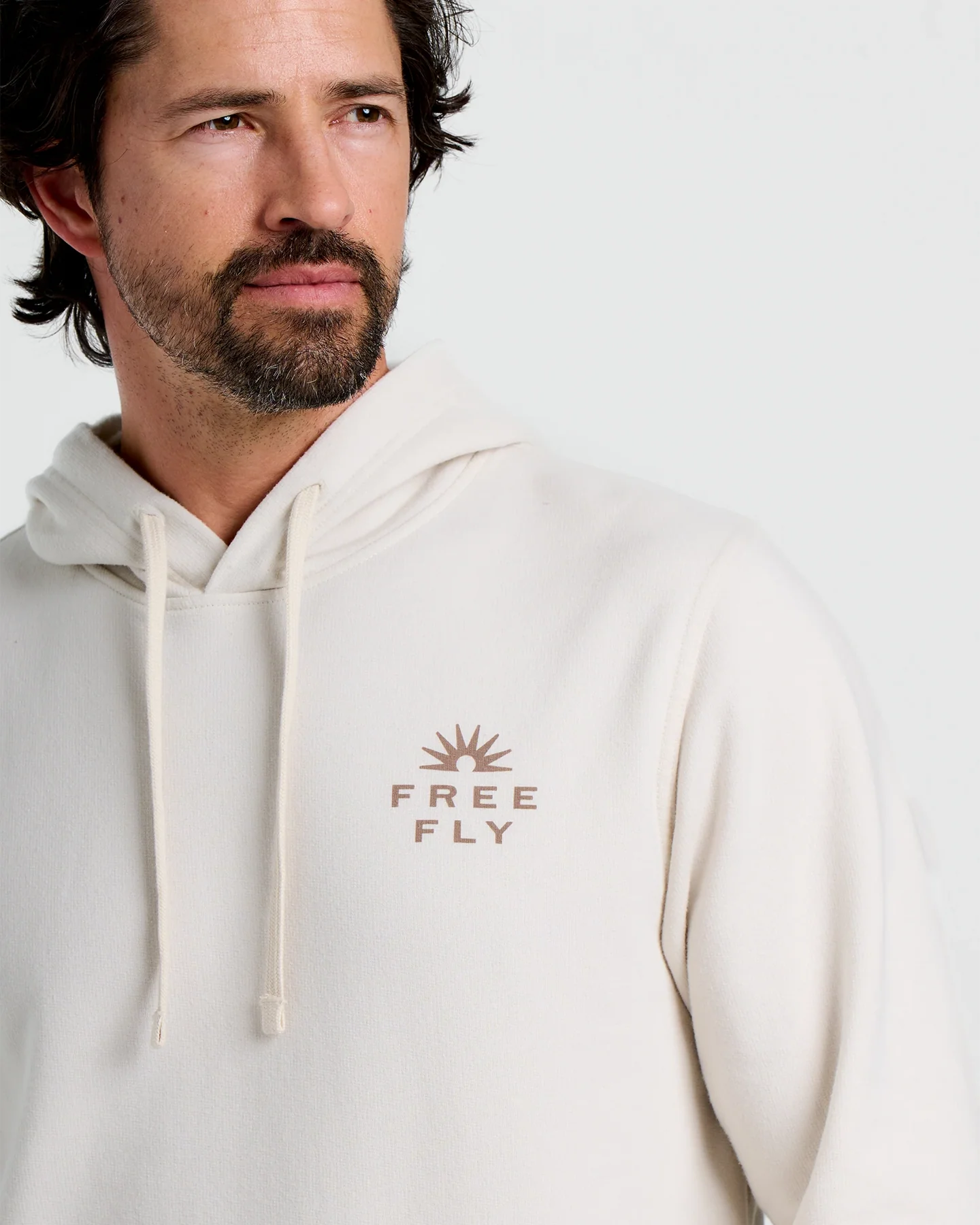 Free Fly M Early RiserFleece Hoodie BIRCH