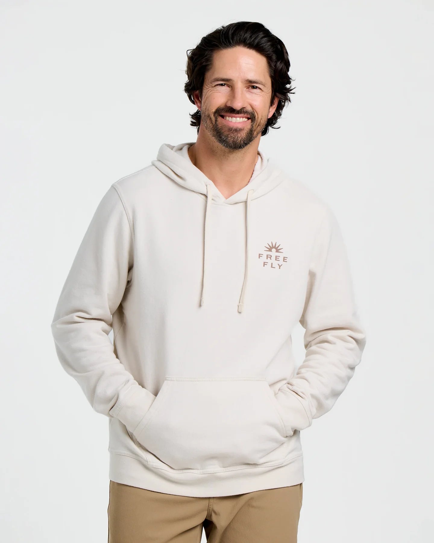 Free Fly M Early RiserFleece Hoodie BIRCH