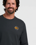 Free Fly M LS Camo Permit Tee BLACK SAND