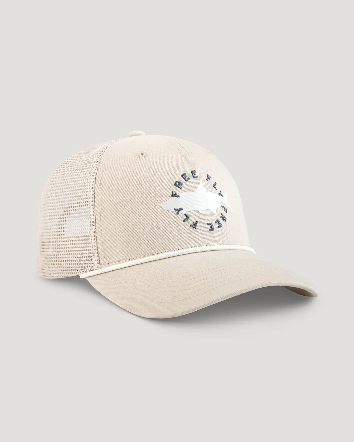 Free Fly Target Species Trucker STONE