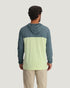 Free Fly M Bamboo Hybrid Hoodie STORMY SEA / LIME