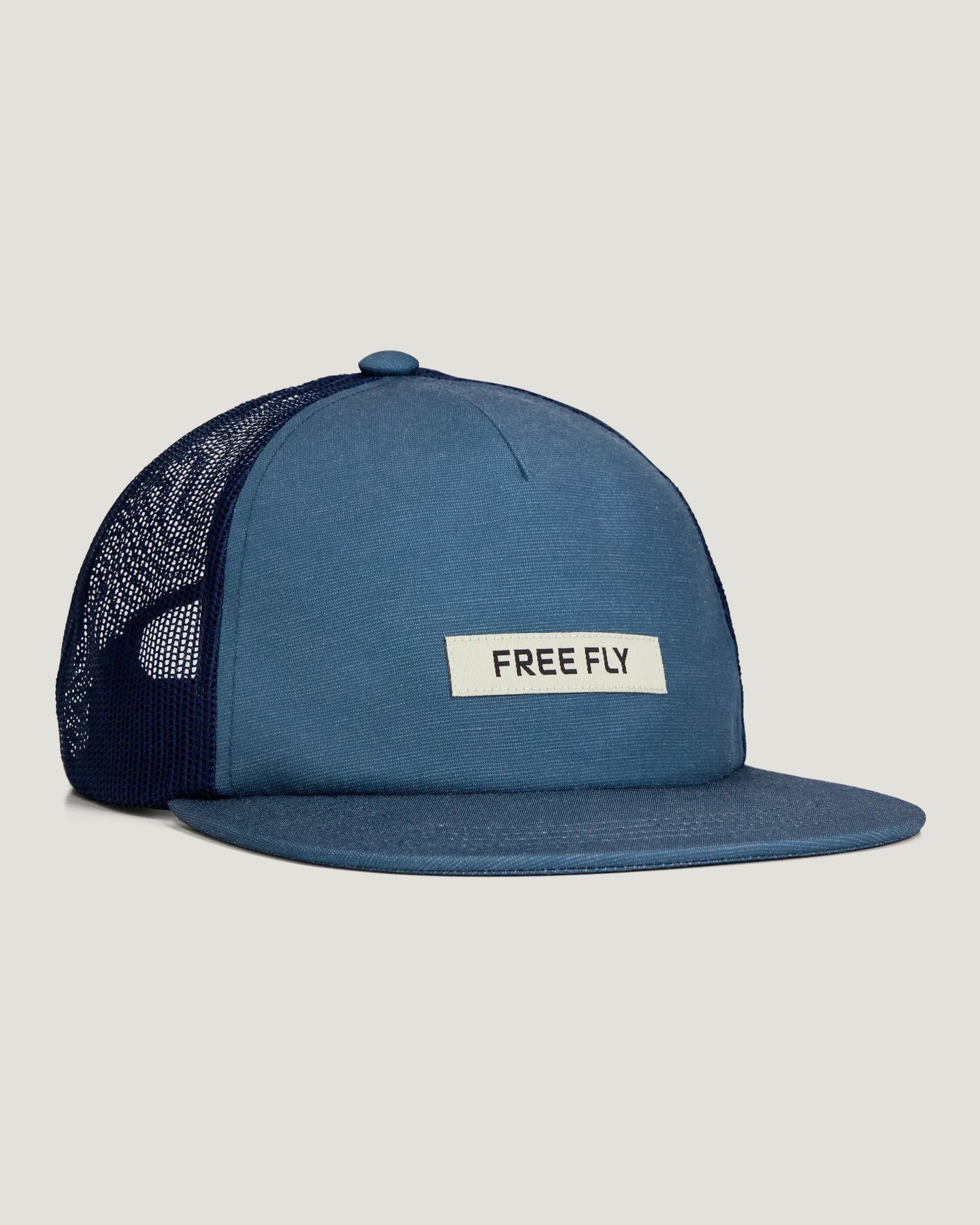 Free Fly Reverb Packable Trucker Hat PACIFIC BLUE