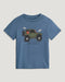 Free Fly Toddler SS Born To Roam Tee PACIFIC BLUE