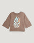 Free Fly W SS Reef Garden Tee FOSSIL