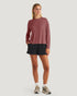 Free Fly W LS Bamboo Shade Crossover PLUM