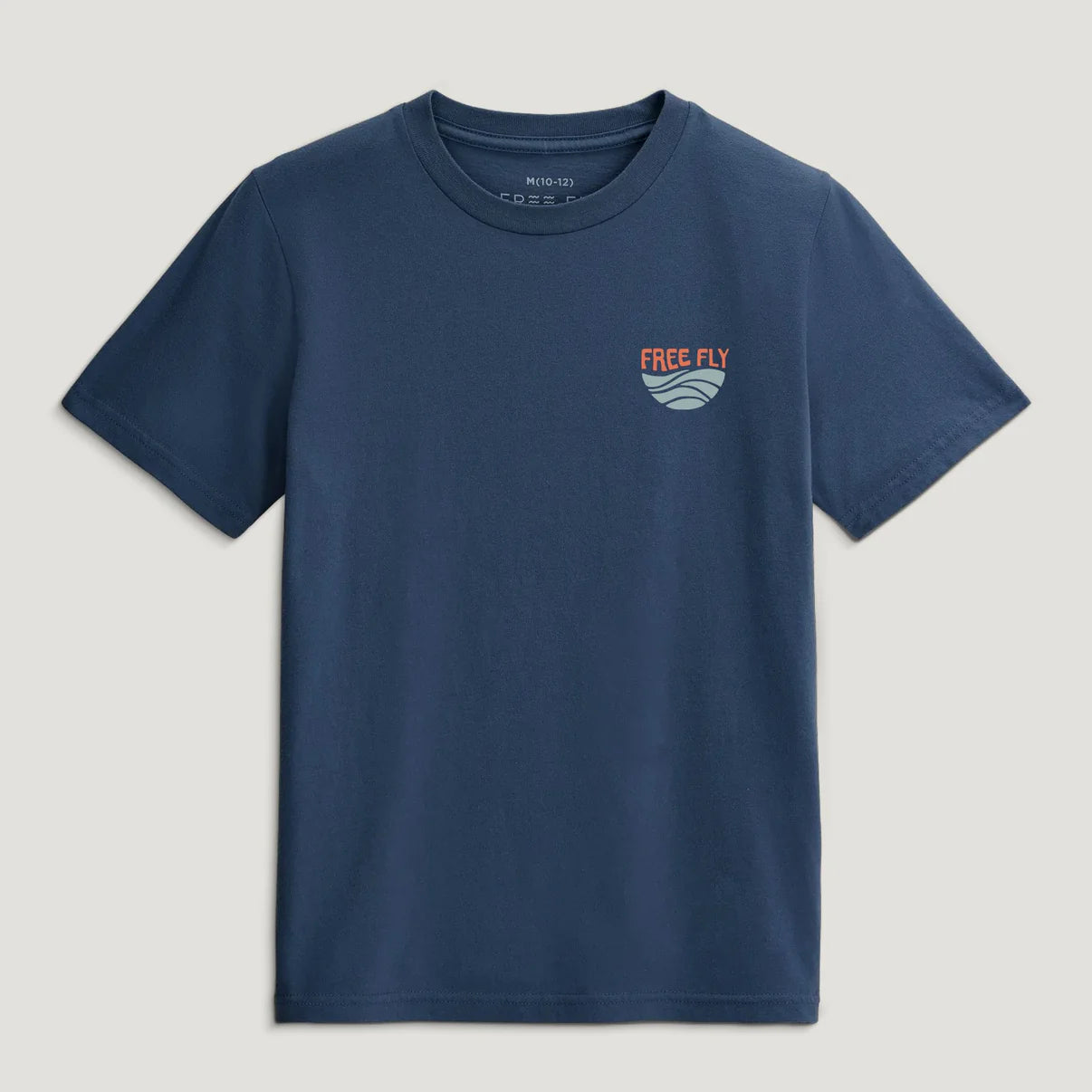 Free Fly Youth SS Blue Edge Tee TRUE NAVY