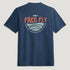 Free Fly Youth SS Blue Edge Tee TRUE NAVY
