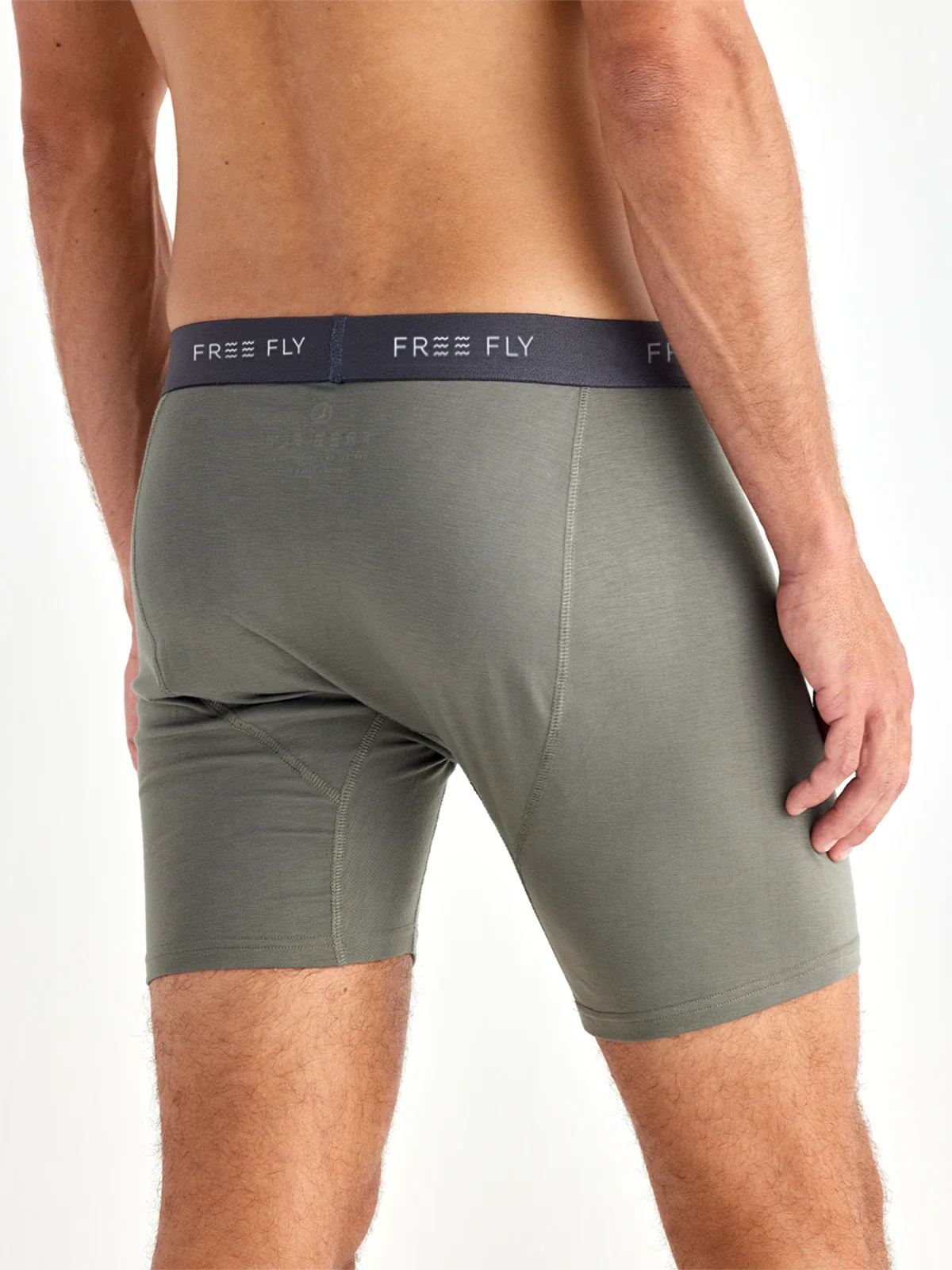 Free Fly M Bamboo Motion Boxer Brief FATIGUE