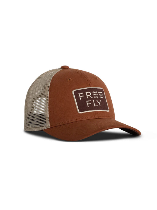 Free Fly Wave Trucker Hat ADOBE