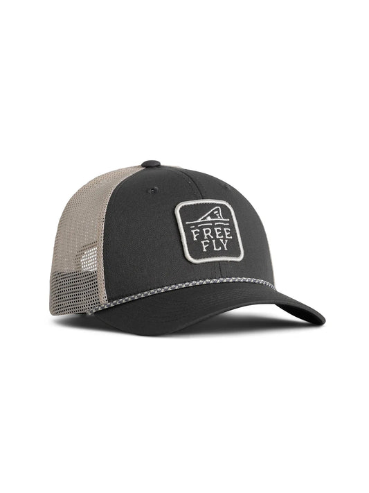 Free Fly Flood Feeder Trucker Hat MIDNIGHT