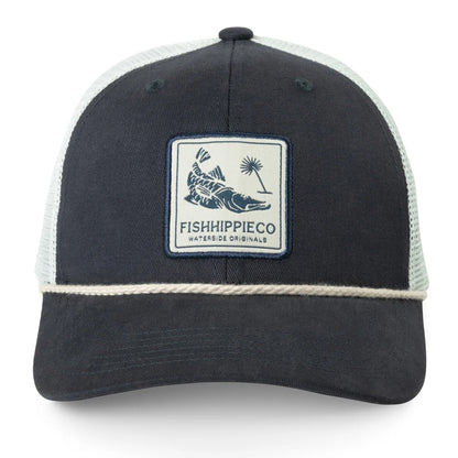 Fish Hippie Wanderer Trucker NAVY