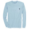 Fish Hippie M LS Balao Tee CRYSTAL BLUE