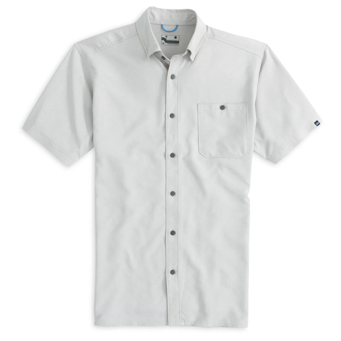 Fish Hippie M SS Flatwater Sport Shirt BONE