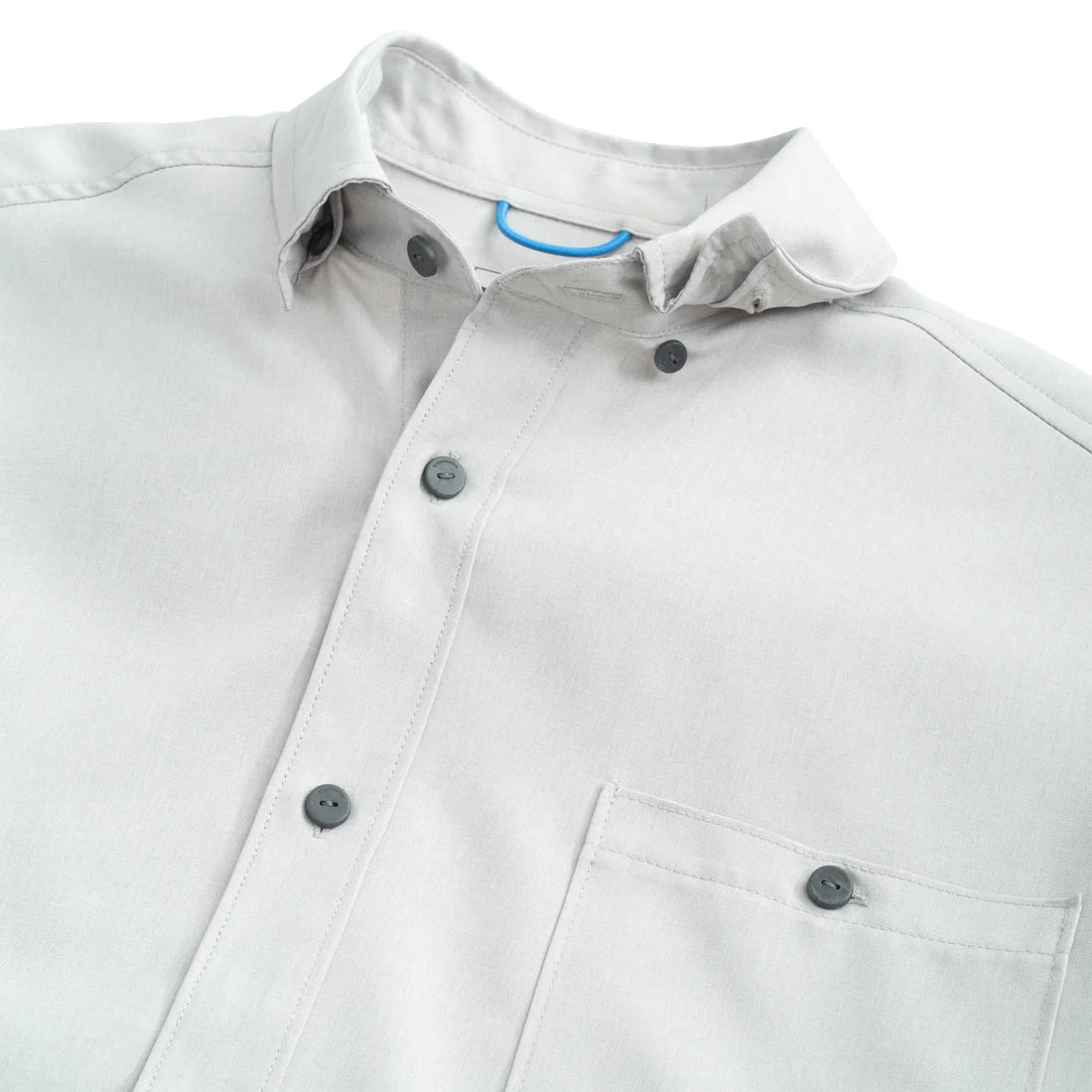 Fish Hippie M SS Flatwater Sport Shirt BONE