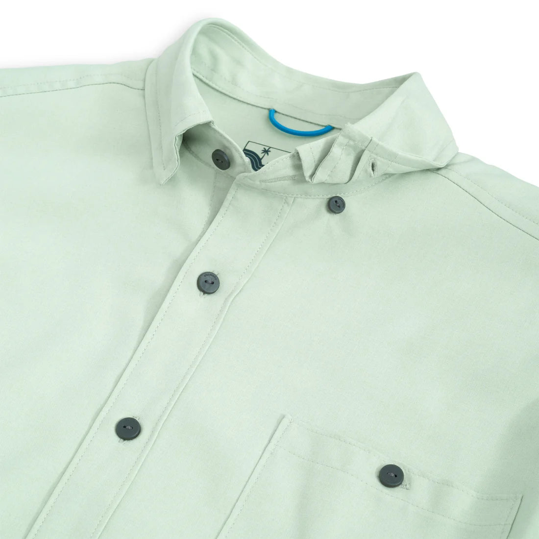 Fish Hippie M SS Flatwater Sport Shirt LOTUS
