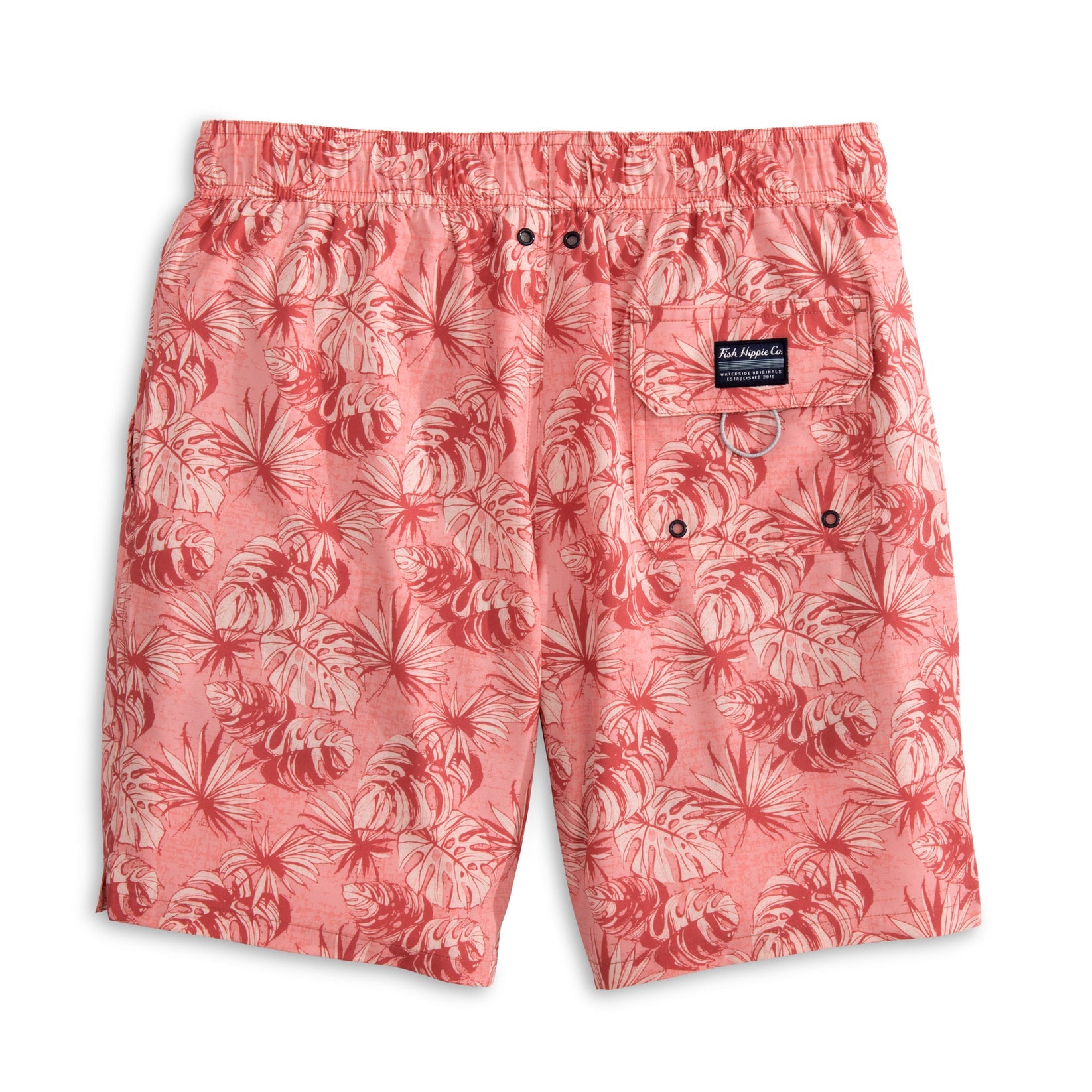 Fish Hippie M Meridian Volley Swim Short LOBSTER