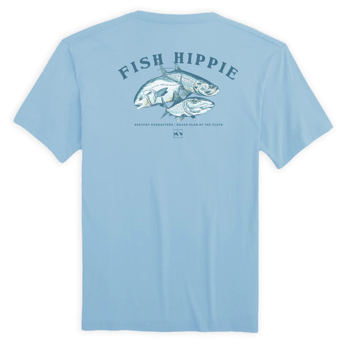 Fish Hippie M SS Flats Slam Pocket Tee MAYA