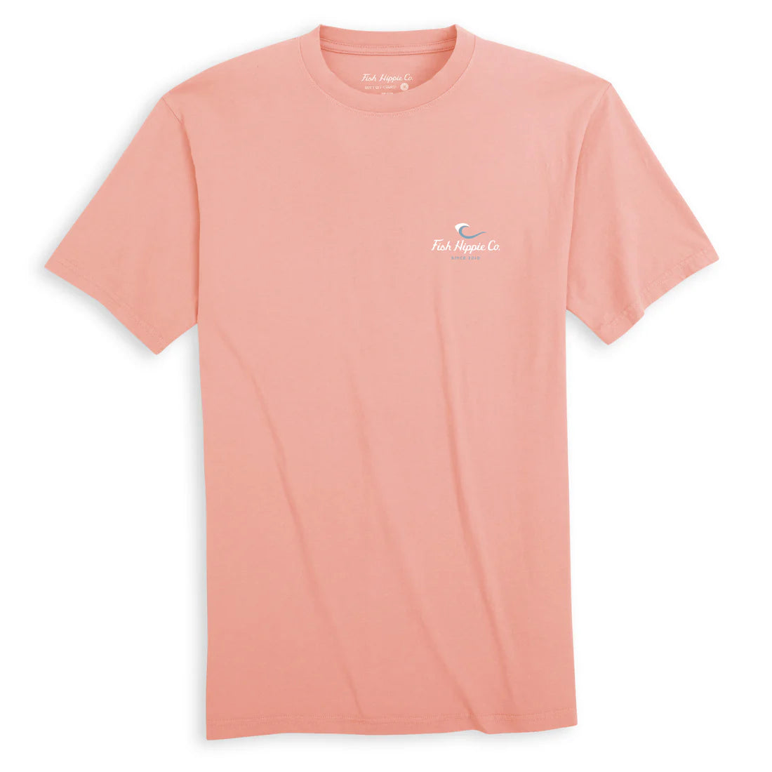 Fish Hippie M SS Local Roller Tee SALMON