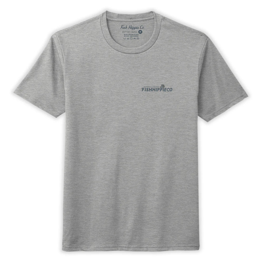 Fish Hippie M SS Mangrove Hideaway HEATHER GREY
