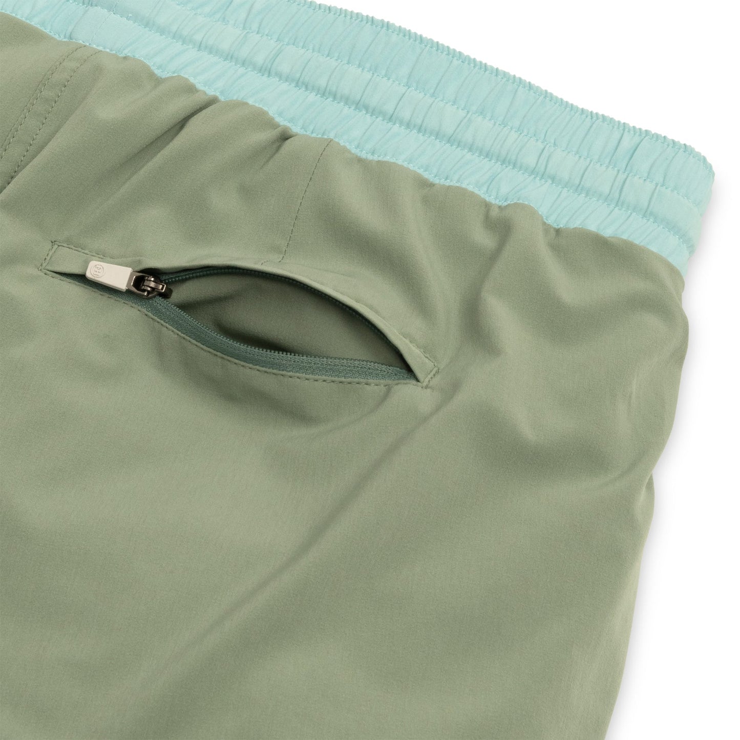 Fish Hippie W Shaker Shorts SAGE/ BLUE TOPAZ