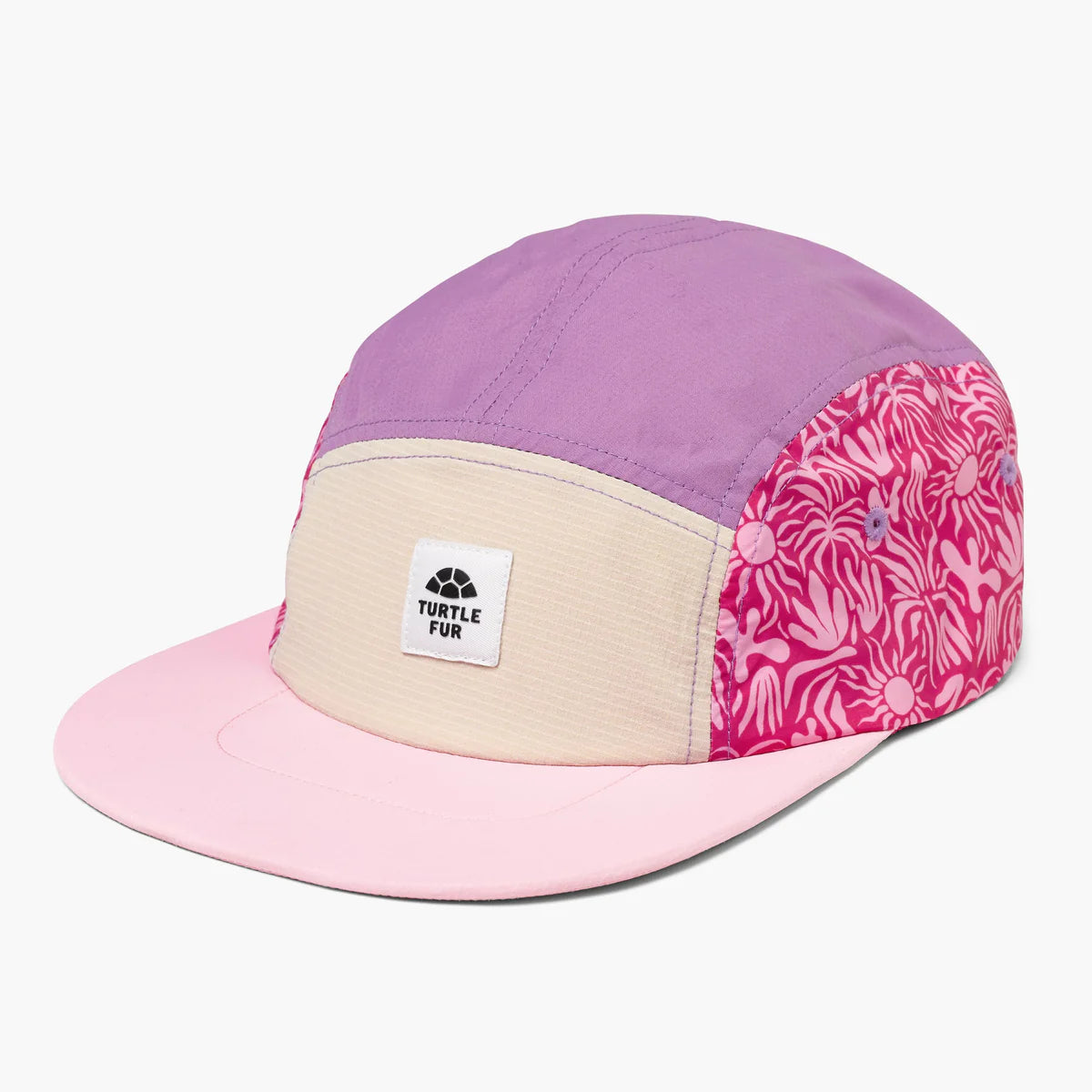 Turtle Fur Ripstop Offgrid 5 Panel Hat PINK PARADISE