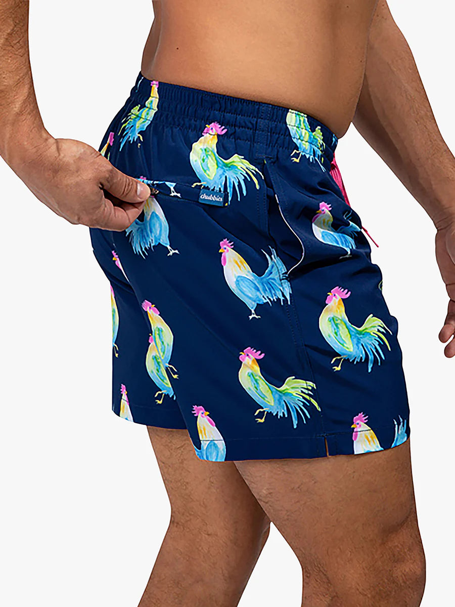 Chubbies M The Fowl Plays Classic Swim Short 5.5”