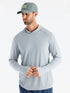 Free Fly M Bamboo Shade Hoodie HEATHER ASPEN GREY