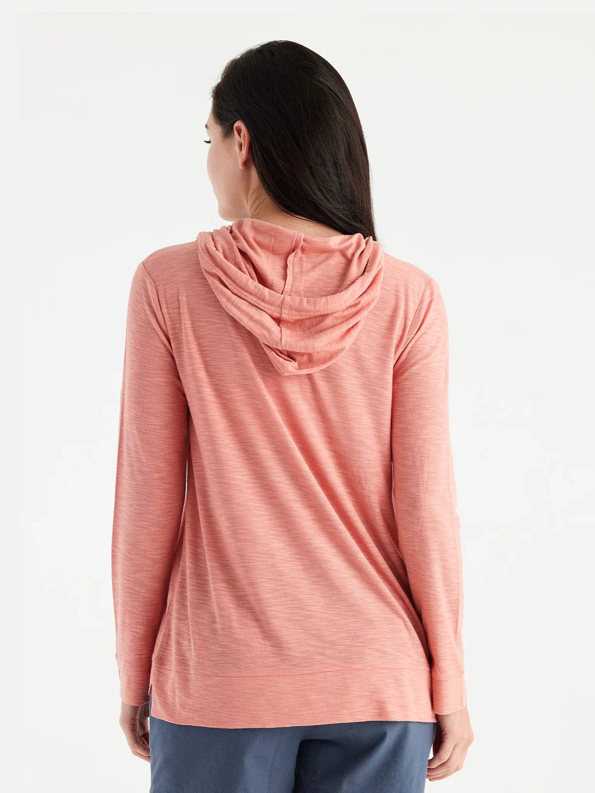 Free Fly W Bamboo Slub Hoody BRIGHT CLAY